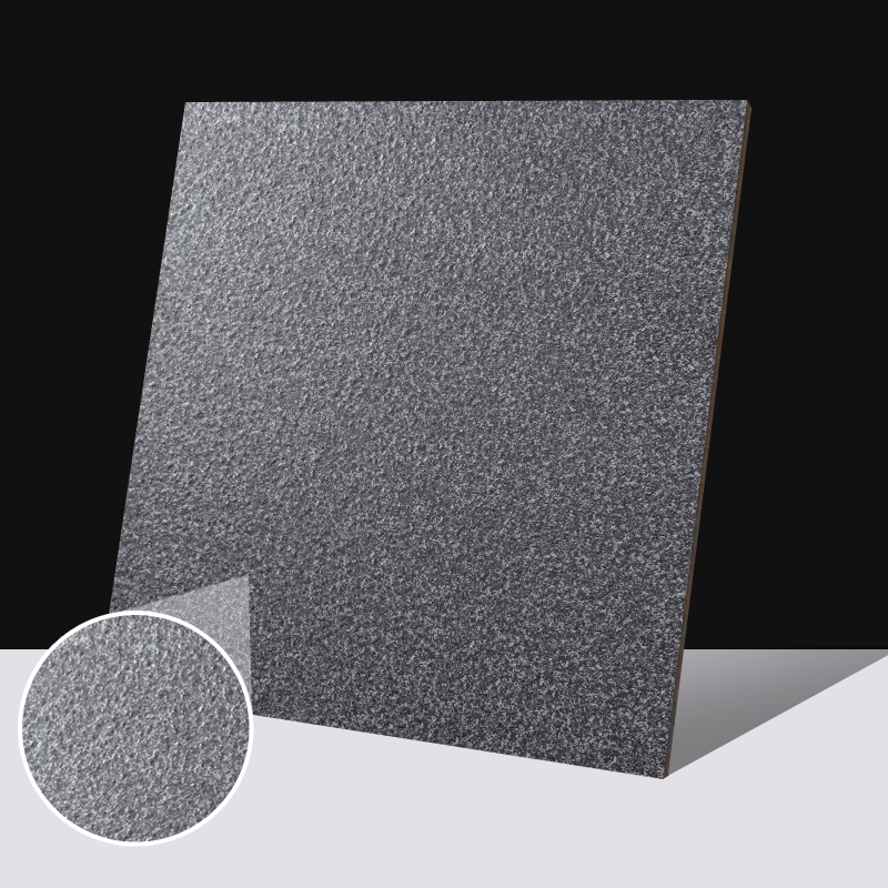 Плитка уличная матовая серия 61002BLACK — 600×600×12 мм